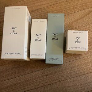 Unopened, unused Salt and Stone Skincare set